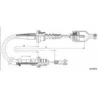 Трос сцепления CABOR 83B8M 1231339771 18.0053 6797 A