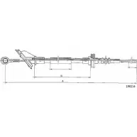 Трос сцепления CABOR 1902.6 YLNB1 0 8DCD4FU 1231340159