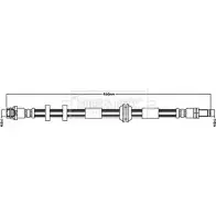 Тормозной шланг BORG & BECK 1231381571 BBH8479 AR3 6B6 LS2HOG0