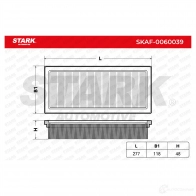 Воздушный фильтр STARK skaf0060039 1437747295 K XWUUU - Изображение 6