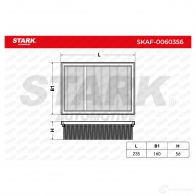 Воздушный фильтр STARK skaf0060356 EPA 4N2 1437811661 - Изображение 2