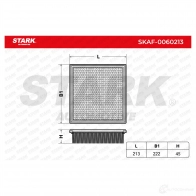 Воздушный фильтр STARK 1437812459 skaf0060213 TJ R7I - Изображение 2