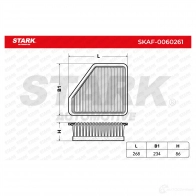 Воздушный фильтр STARK skaf0060261 1437813225 N SFXD - Изображение 4