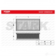 Воздушный фильтр STARK skaf0060049 1437747493 FQ2D 3 - Изображение 8