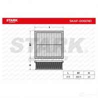 Воздушный фильтр STARK skaf0060161 CZP U3 1437812650 - Изображение 6