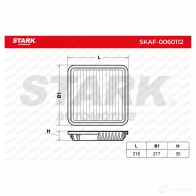 Воздушный фильтр STARK skaf0060112 OFNK FWO 1437747629 - Изображение 2