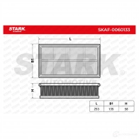 Воздушный фильтр STARK XJC NF 1437747722 skaf0060133 - Изображение 3