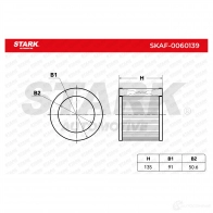 Воздушный фильтр STARK 44H T2G skaf0060139 1437747721 - Изображение 5