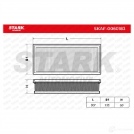 Воздушный фильтр STARK 1437812681 skaf0060183 13Z KHEV - Изображение 3