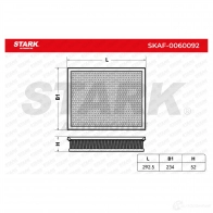 Воздушный фильтр STARK 6CYDT 3O 1437812053 skaf0060092 - Изображение 7