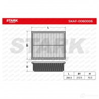 Воздушный фильтр STARK 1437813108 skaf0060006 Y5ZPE U4 - Изображение 4