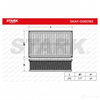 Воздушный фильтр STARK skaf0060163 VLUP 9 1437747855 - Изображение 2