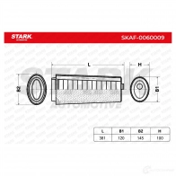 Воздушный фильтр STARK E MW7Z skaf0060009 1437747882 - Изображение 3