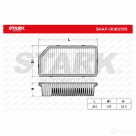 Воздушный фильтр STARK skaf0060195 6 CNB8 1437747153 - Изображение 2