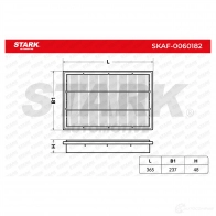 Воздушный фильтр STARK 1437747874 skaf0060182 O U7QMSZ - Изображение 2