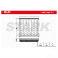 Воздушный фильтр STARK DGSMM G 1438026364 skaf0060267 - Изображение 2