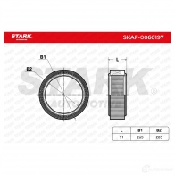 Воздушный фильтр STARK skaf0060197 3C GN0V 1437811697 - Изображение 2