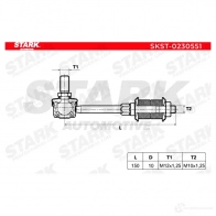 Стойка стабилизатора, тяга STARK 1437819814 L1HR C skst0230551 - Изображение 5