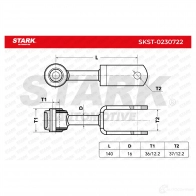 Стойка стабилизатора, тяга STARK 1437824356 skst0230722 R6D 6P - Изображение 6