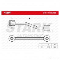 Стойка стабилизатора, тяга STARK X8Y FG 1437824353 skst0230193 - Изображение 5
