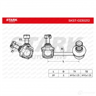 Стойка стабилизатора, тяга STARK FKZQ 41 1437820970 skst0230212 - Изображение 4