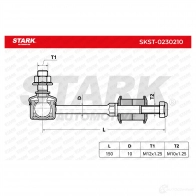 Стойка стабилизатора, тяга STARK 1437819896 skst0230210 1 3S3P99 - Изображение 8