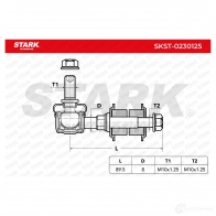Стойка стабилизатора, тяга STARK skst0230125 1437818787 78U BLS - Изображение 5