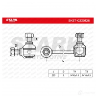Стойка стабилизатора, тяга STARK MZV AY skst0230126 1437823792 - Изображение 2