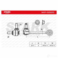 Стойка стабилизатора, тяга STARK EGA VA 1437823224 skst0230313 - Изображение 6