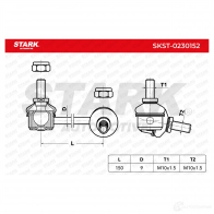 Стойка стабилизатора, тяга STARK skst0230152 1437821778 N 6S2IG - Изображение 5