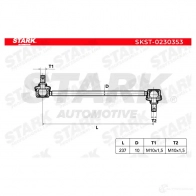 Стойка стабилизатора, тяга STARK skst0230353 EBF 86F 1437821240 - Изображение 5