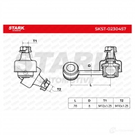 Стойка стабилизатора, тяга STARK skst0230457 HFW W4QO 1437821784 - Изображение 4