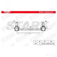Стойка стабилизатора, тяга STARK G1J XW 1437821551 skst0230447 - Изображение 5