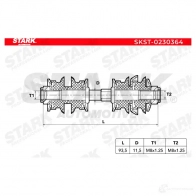 Стойка стабилизатора, тяга STARK 1437820045 skst0230364 0 23ME - Изображение 5
