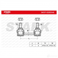 Стойка стабилизатора, тяга STARK 17 PWXI 1437823620 skst0230146 - Изображение 2