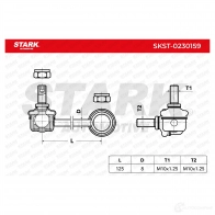 Стойка стабилизатора, тяга STARK K 10YC8 1437820489 skst0230159 - Изображение 2