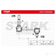 Стойка стабилизатора, тяга STARK skst0230356 1437820475 9JXT OE - Изображение 4