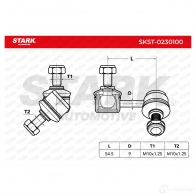 Стойка стабилизатора, тяга STARK L7 AN2 skst0230100 1437821754 - Изображение 5
