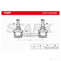 Стойка стабилизатора, тяга STARK RMY AY8 skst0230090 1437820311 - Изображение 5