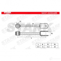 Стойка стабилизатора, тяга STARK skst0230489 K6CUF JP 1437823885 - Изображение 8