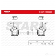 Стойка стабилизатора, тяга STARK 6RR0R 5 skst0230580 1437820088 - Изображение 5