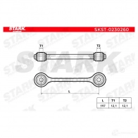 Стойка стабилизатора, тяга STARK skst0230260 4NUF XL 1437822695 - Изображение 2