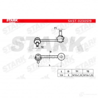 Стойка стабилизатора, тяга STARK skst0230519 P BE9Z 1437823204 - Изображение 5