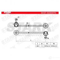 Стойка стабилизатора, тяга STARK 4 0RZF8 1437821586 skst0230070 - Изображение 7