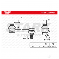 Стойка стабилизатора, тяга STARK 1437823683 skst0230089 9N ZS55 - Изображение 4
