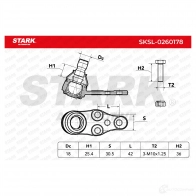 Шаровая опора STARK QE 6CE3 sksl0260178 1437927383 - Изображение 6