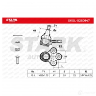 Шаровая опора STARK M0 WBL2 1437827147 sksl0260147 - Изображение 5