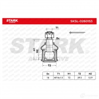 Шаровая опора STARK sksl0260153 2VMQ S3 1437827023 - Изображение 5