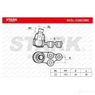 Шаровая опора STARK VBJV A 1437828160 sksl0260388 - Изображение 5