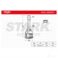 Шаровая опора STARK YAB9E F 1437827157 sksl0260107 - Изображение 5